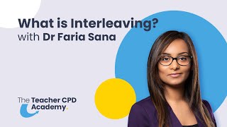 What is Interleaving  with Dr Faria Sana [upl. by Nnylrac340]