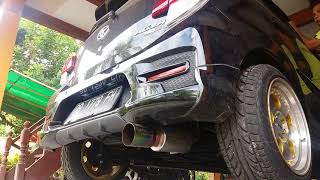 Test knalpot HKS HI Power with Toyota Agya 12 [upl. by Eselrahc]