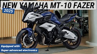 2025 ALL NEW YAMAHA MT10 FAZER REVEALED  Equipped with Super advanced electronics [upl. by Ahc]