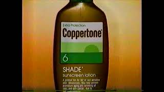 Coppertone Shade Sunscreen 1984 Commercial [upl. by Merceer]