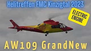 RC AW109SP GRAND NEW OEXSE Helitreffen FMC Kinzigtal 2023 [upl. by Enilkcaj620]