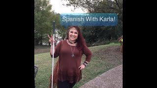 SPanish with Karla 2  Easy Travel Words and Questions [upl. by Brittan]