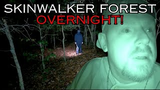 TERRIFYING CAMPING EXPERIENCE  SKINWALKER FOREST [upl. by Ayocat]