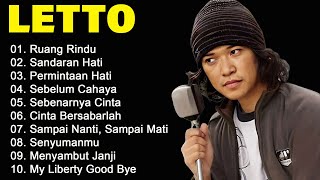 LETTO FULL ALBUM TERBARU amp TERBAIK 2024  TOP 15 LAGU FAVORIT TAHUN 2000AN HD  Ruang Rindu [upl. by Zuzana]