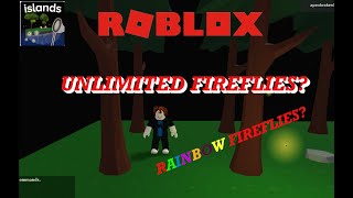 FIREFLY Farm Catch Tons of Fireflies in Roblox Islands Super Easy Roblox Islands [upl. by Rider834]