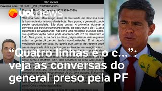 Plano de golpe e mortes de Lula e Moraes Quatro linhas é o c disse general Mario Fernandes [upl. by Karee]