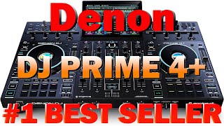 Denon DJ PRIME 4 DJ Controller amp Mixer with 4 Decks WiFi Music Streaming B0C85GXWZV [upl. by Fey]