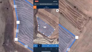 Telefondan Tarla Sınırı Ölçme I TKGM Parsel Sorgulama [upl. by Nylekoorb]