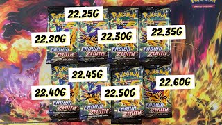 50 Pokemon Crown Zenith Packs Weighed amp Opened The Result Will SHOCK You [upl. by Rafaj]