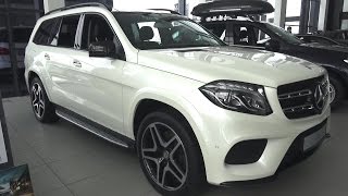 2016 MercedesBenz GLS 350d 4MATIC X166 Start Up Engine and In Depth Tour [upl. by Aneryc]