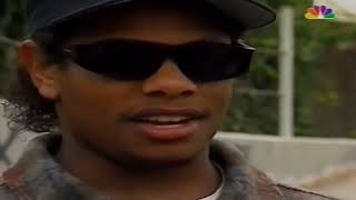 Rare Report On Gangsta Rap 1993 EazyE Interview FULL HD [upl. by Enialed]