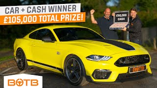 That Exhaust Ray Marsh WINS New 2021 Ford Mustang Mach 1 amp £50000 [upl. by Annavaig]