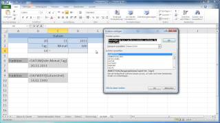 Excel 2010  Datum [upl. by Alli]