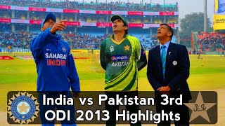 India vs Pakistan 3rd ODI 2013 at Delhi [upl. by Uella721]