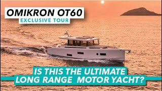 EXCLUSIVE The ultimate long range motor yacht  Omikron OT60 tour  Motor Boat amp Yachting [upl. by Cassella]