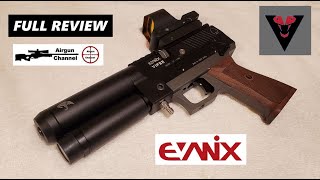 Evanix VIPER Semi Auto PCP Pistol Full Review at New England Airgun [upl. by Phox134]