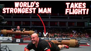 Worlds Strongest Man Takes FLIGHT [upl. by Aneetsirk]