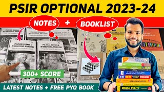 Shubhra Ranjan PSIR NOTES  PSIR Optional BOOKLIST  Subhra Ranjan Political Science Notes 2023 [upl. by Ohcamac46]