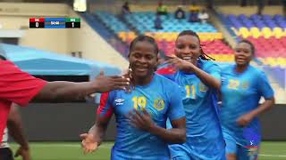 ELIMCAN FÉMININE MAROC 2024 RDC GUINÉE ÉQUATORIALE 21 RÉSUMÉ DU MATCH [upl. by Atsylak462]