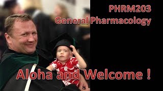 Aloha and Welcome to General Pharmacology [upl. by Noby]