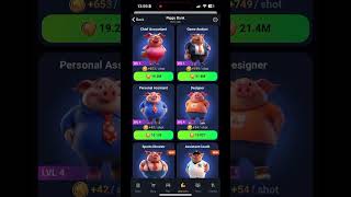 Piggy bank 7 November daili combo 10 mill coins piggy daily card combo piggybank dailycombo 7nov [upl. by Pega]