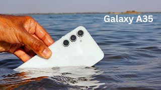 Samsung Galaxy A35 5G Water Test [upl. by Tchao]