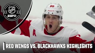 Detroit Red Wings vs Chicago Blackhawks  Full Game Highlights  NHL on ESPN [upl. by Ardried]