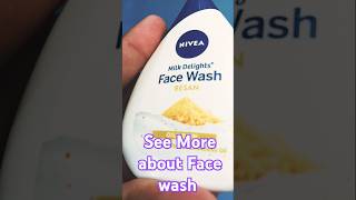 Nivea Face wash with Besan ata flavoured facecare facewash shortsfeed [upl. by Willette]