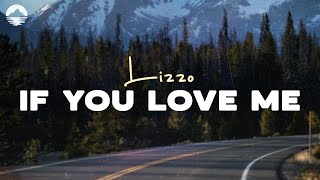 If You Love Me  Lizzo  Lyric Video [upl. by Airamzul]