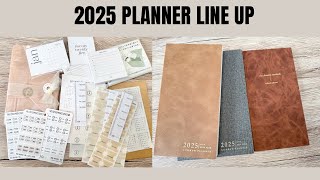 2025 Planner Line up  Tried and tested system [upl. by Edris357]