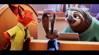 Zootopia  Sloth scene short film [upl. by Esya]