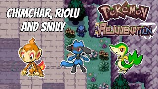 Pokemon Rejuvenation 135 Chimchar Riolu and Snivy Events [upl. by Elgna]