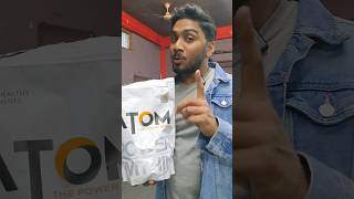 ATOM whey protein review 🤮🤮🤮 shorts [upl. by Amarillas]