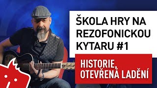 Škola hry na rezofonickou kytaru s Bužmou 1 Historie otevřená ladění [upl. by Aicelav]