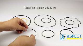 Repair kit Poclain B80374M [upl. by Anstice204]