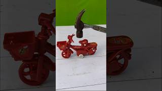 Cycle Vs Hammer 😀 shortvideo pandeyhammerman shortvideocycledemegehammer [upl. by Yelhak95]