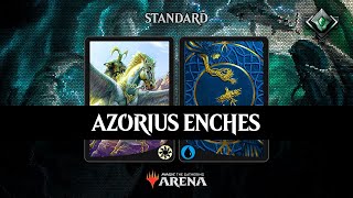 Azorius Enchantments Platinum Rank  MTG Arena Standard [upl. by Sommer918]