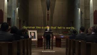 13 Reasons Why  Clays Speech at Hannahs Funeral   LOFI LIKE A DREAM [upl. by Kaia]