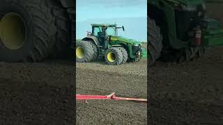 John Deere 8400R  John Deere 8R 410 Power [upl. by Aihpos277]