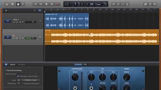 Garageband 10  how to record over an MP3 [upl. by Boot935]