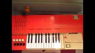 70s Bontempi Organ keyboard demo [upl. by Gaylord535]