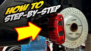 How to Replace Brake Pads amp Rotors on Corvette C5  Baer Brakes [upl. by Ennairrek]