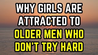 Why Girls Are Attracted To OLDER MEN Who Don’t Try Hard Age Gap Dating amp Relationships [upl. by Haleelahk]