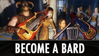 Skyrim Mod Become a Bard [upl. by Remmos]