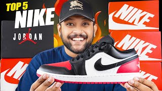 5 Best Nike Air Jordan ShoesSneaker For CollegeMen 🔥 Nike Haul Review 2024  ONE CHANCE [upl. by Kajdan137]