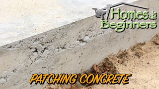 How to Repair Honeycombing or Holes in Concrete [upl. by Naaman]