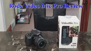 Rode VideoMic Pro Set Up And Audio Test Canon T5i [upl. by Megan38]