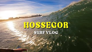 SURFER DES VAGUES PARFAITES DU SUNRISE AU SUNSET 😍  HOSSEGOR Surf trip RAW Vlog Killian M [upl. by Ivana657]