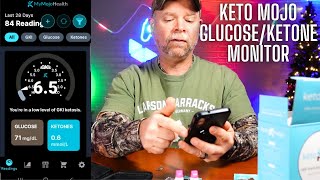 Keto Mojo Monitor  KETOMOJO GK Glucose amp Ketone Testing Kit [upl. by Croner]