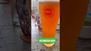 Hefeweizen BeerMaizeampMalt Bengaluru youtubeshorts shorts craftbeer [upl. by Samuela]